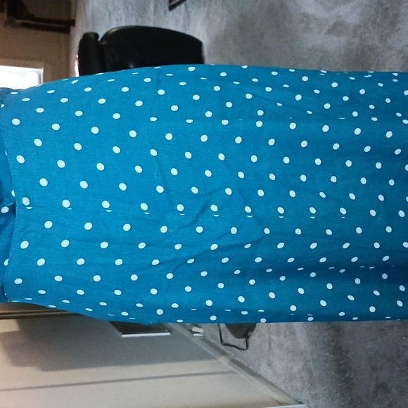 NWT MAXI SUNDRESS TEAL XS/S - Picture 2 of 14